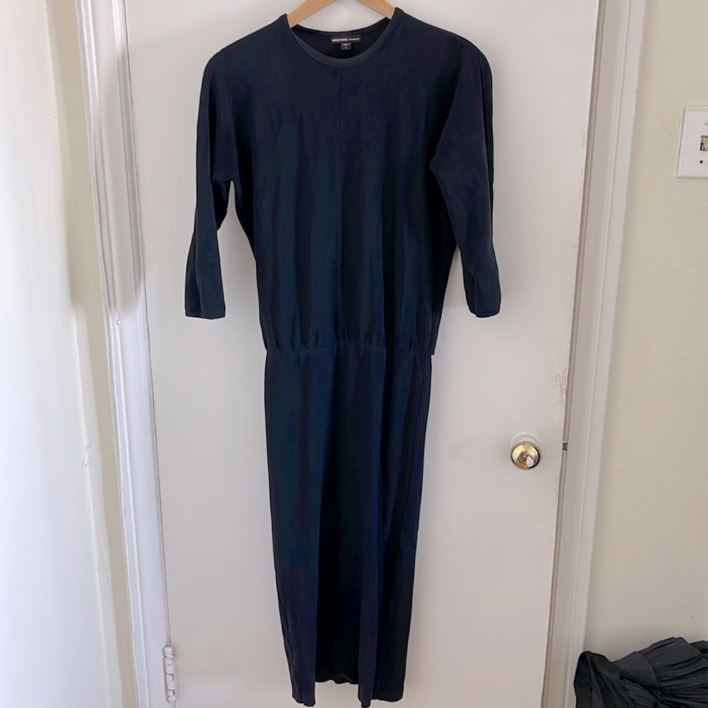 James Perse sz 1 scuba dress navy